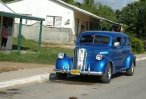Old timer in Cuba